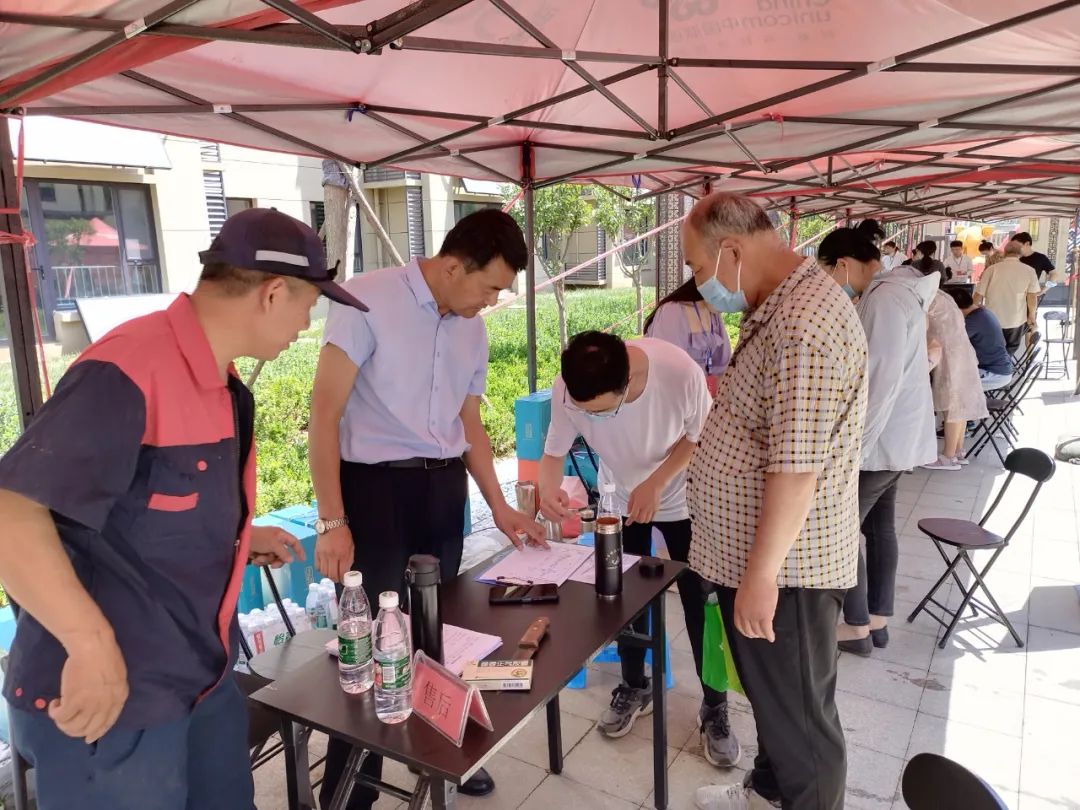 乾宏·容园北区集中交房工作顺利完成54
